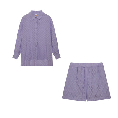 Laurel – Breezy Shirt and Shorts Set