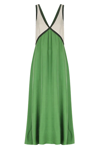 Jacky - Vestido largo ligero con cuello en V