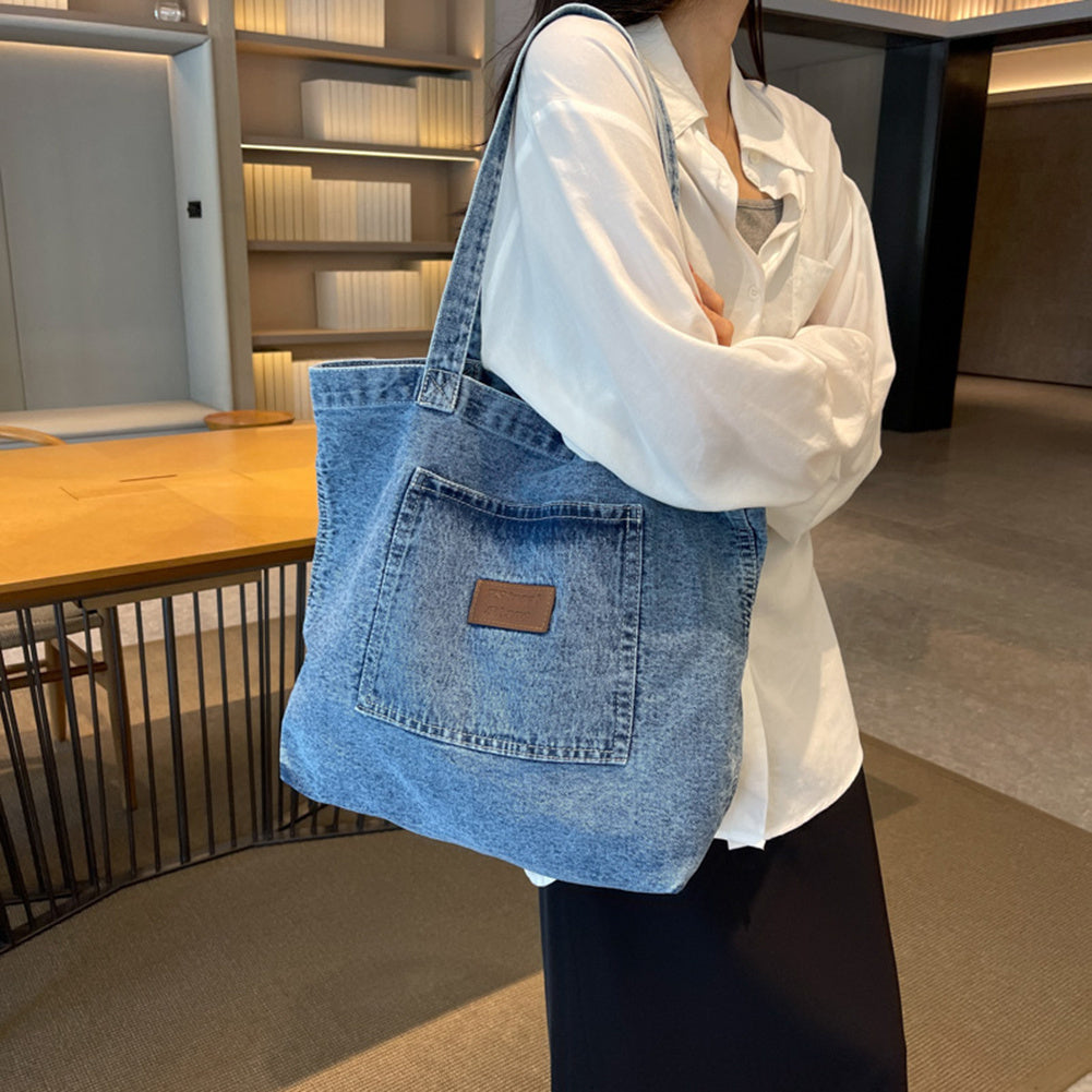 Mireya - Denim-Inspired Tote Bag