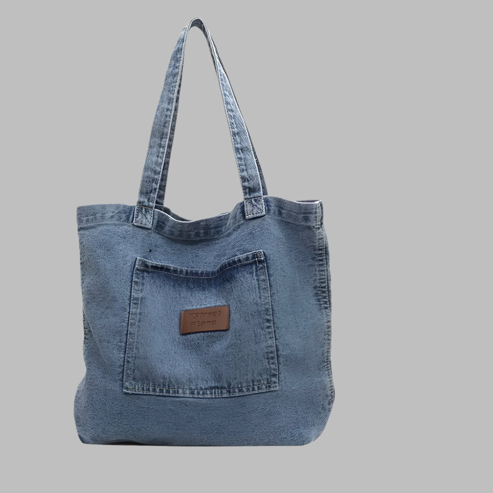 Mireya - Denim-Inspired Tote Bag