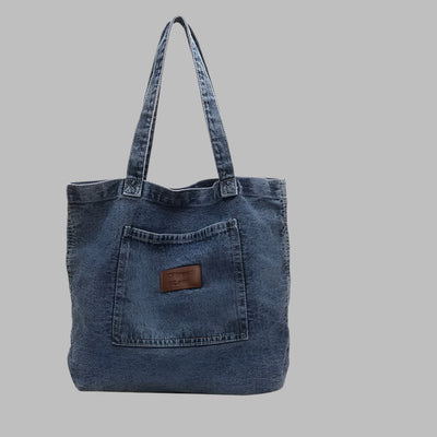 Mireya - Denim-Inspired Tote Bag