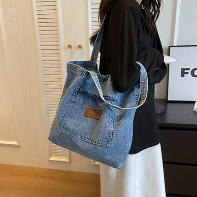 Mireya - Denim-Inspired Tote Bag