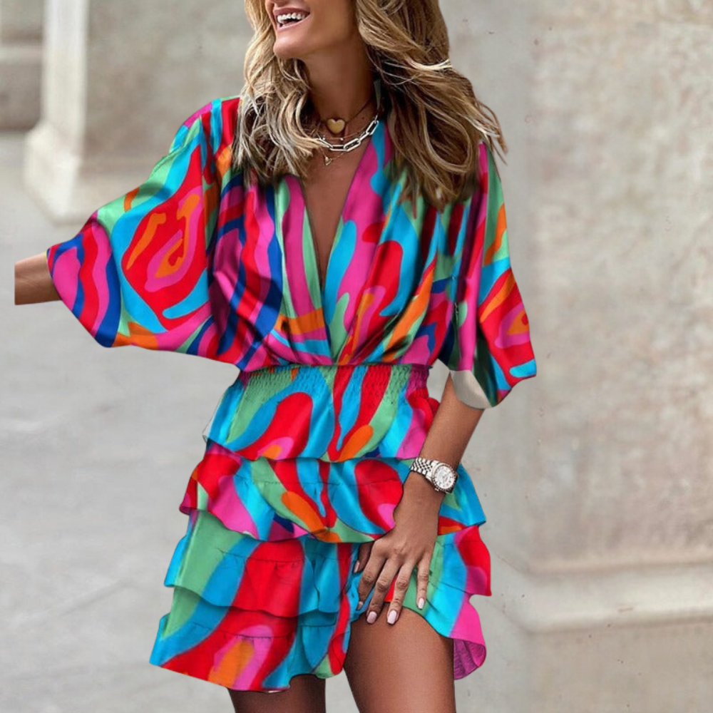 Clare - Colorful dress