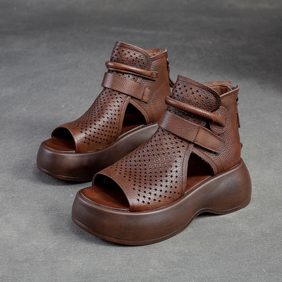 Federica – Timeless Leather Orthopedic Sandals