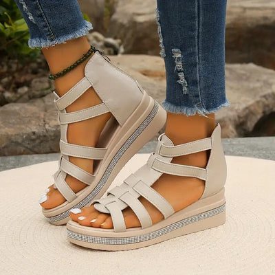 CHLOE – Elegant Wedge Sandals