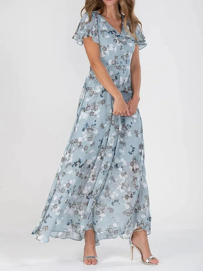 Victoria - Vestido glamuroso que cubre el abdomen