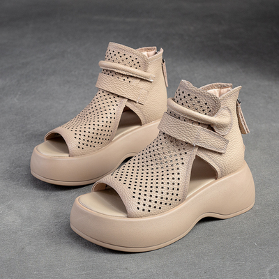 Federica – Timeless Leather Orthopedic Sandals