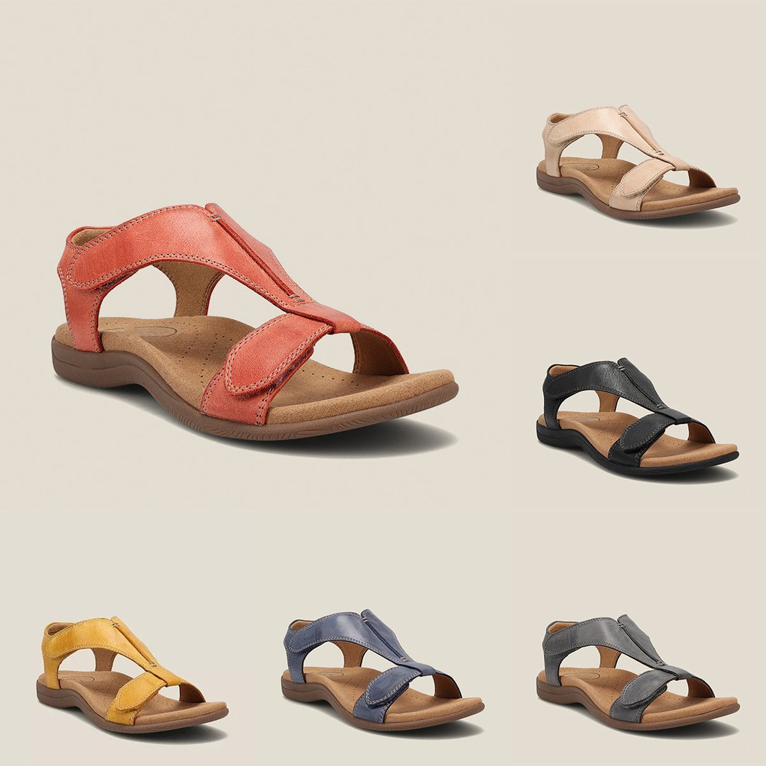 Giulia – Casual Leather Orthopedic Sandals