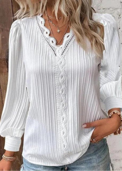 Camillia - Elegant Pintuck Blouse