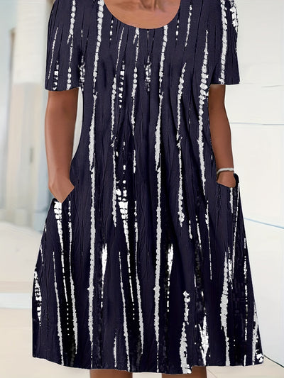 Claire - Plus Size Boho Tee Dress