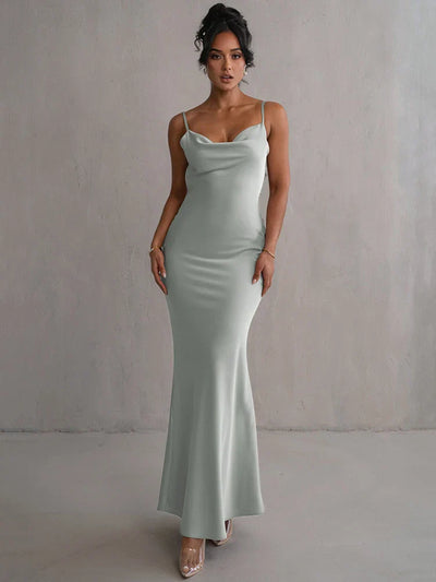Pauline - Elegante y sensual vestido largo sin espalda
