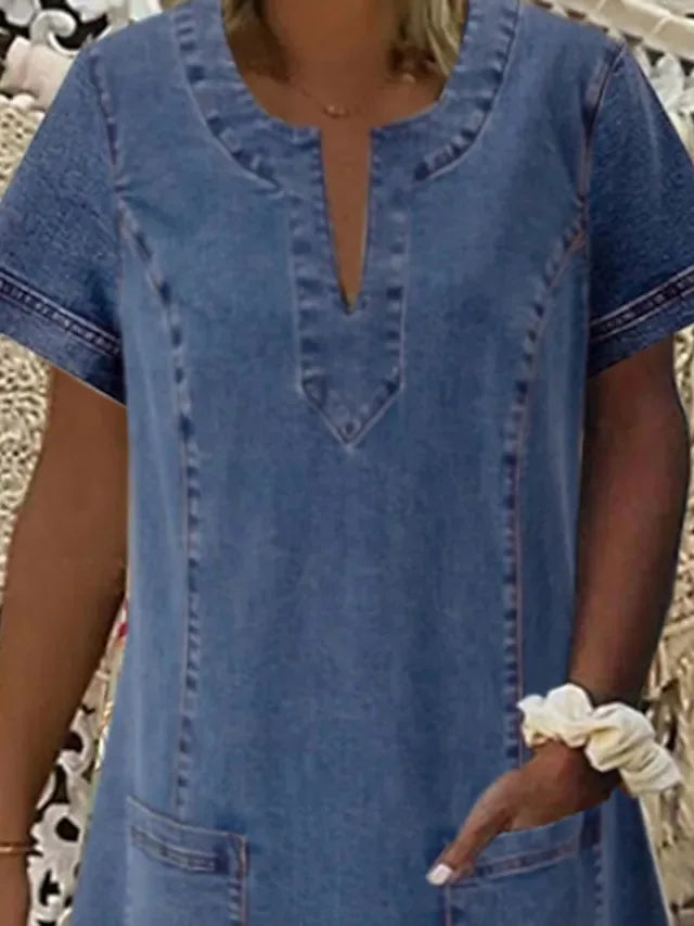 Amoura - Effortless Summer Denim Dress