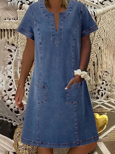 Amoura - Effortless Summer Denim Dress