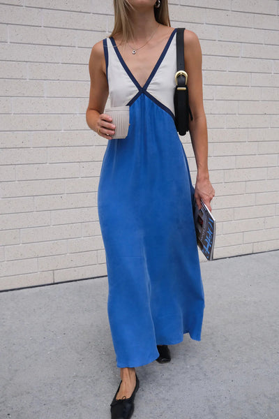 Jacky - Vestido largo ligero con cuello en V
