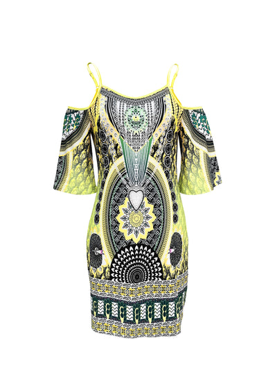 Sydney - Bohemian Printed Tunic Dress