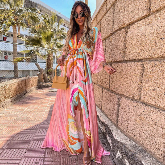Nora - Vestido colorido y elegante