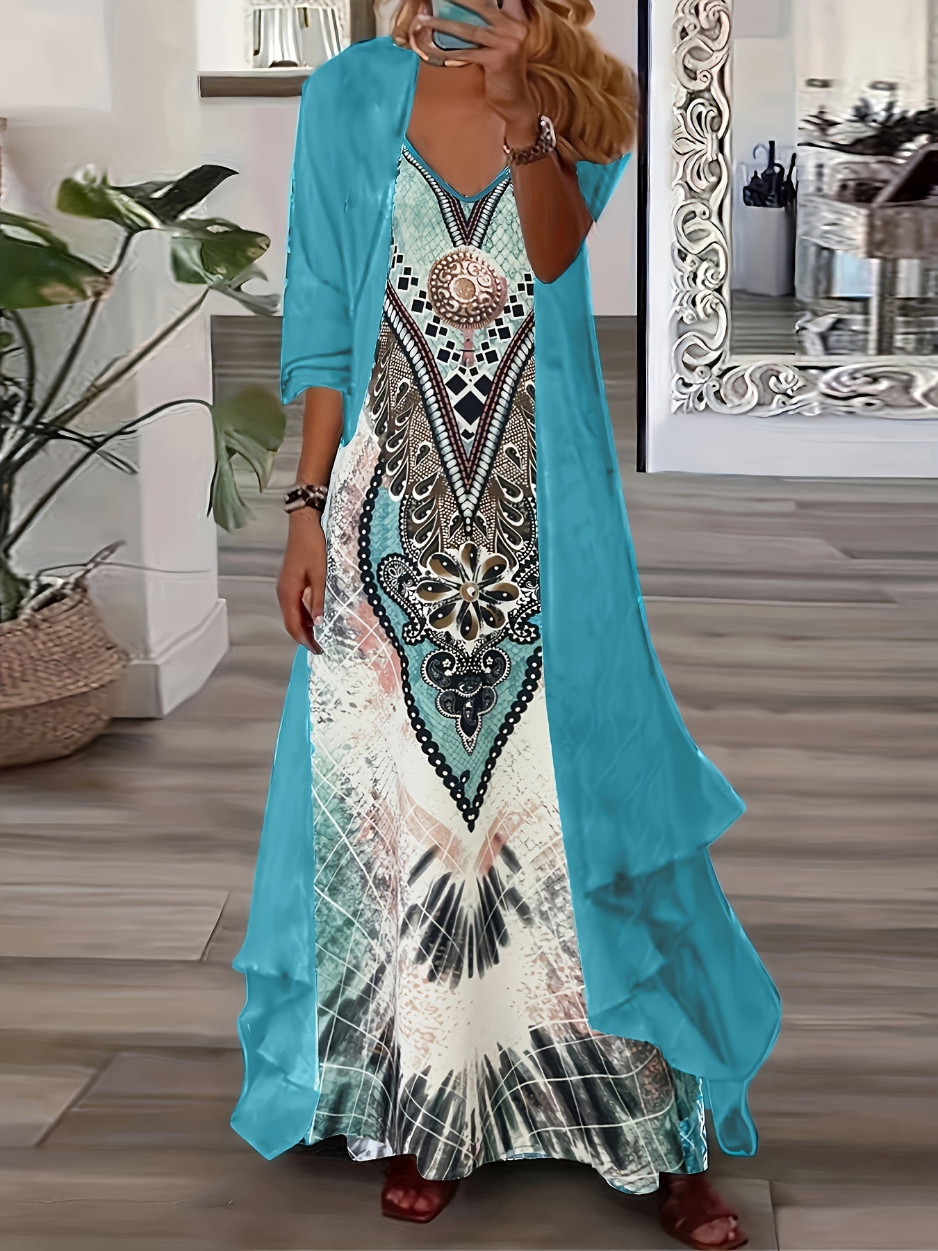 Piper - Bohemian Two-Piece Maxi Dress