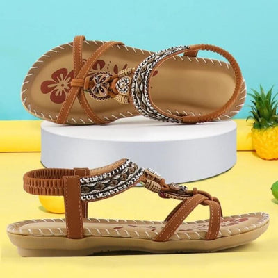 Cora – Sandalias con banda elástica