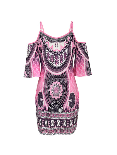 Sydney - Bohemian Printed Tunic Dress