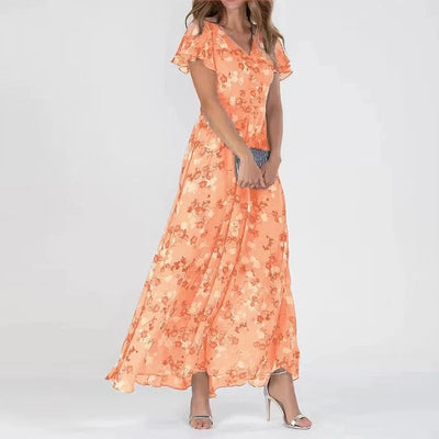 Victoria - Vestido glamuroso que cubre el abdomen