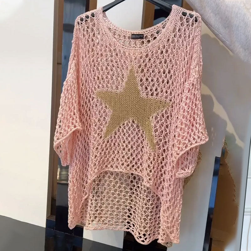 Jiah - Starry Knit Top