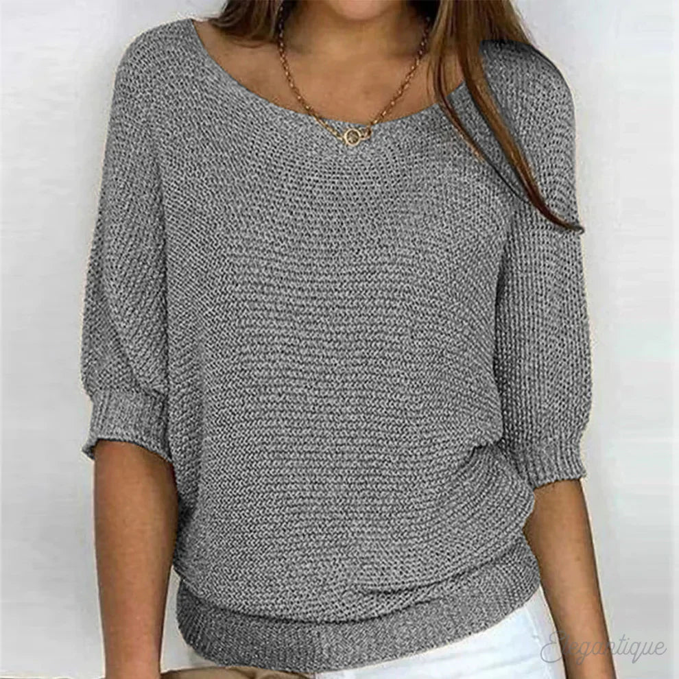 Eunice - Relaxed Knit Top