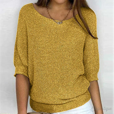 Eunice - Relaxed Knit Top