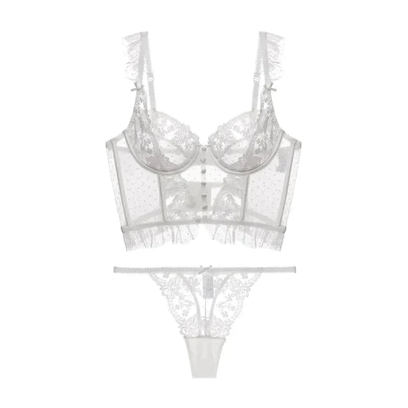 Amirah - Saucy Corset Two Piece Set Lingerie